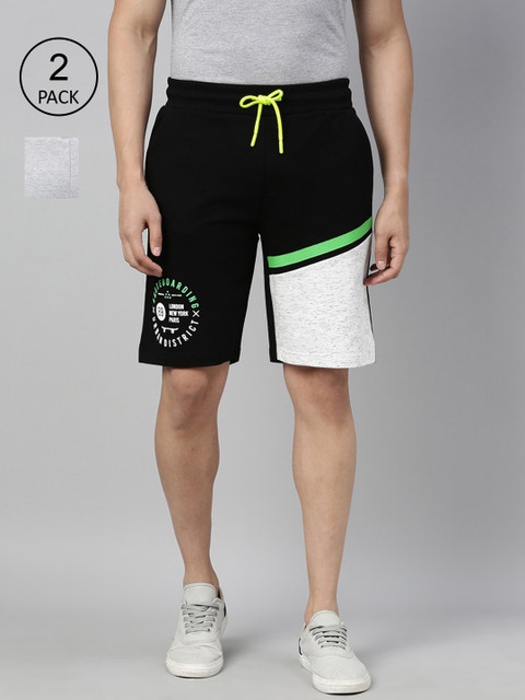 

3PIN Men Multicoloured Colourblocked Outdoor Shorts, Multi