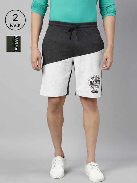 

3PIN Men Multicoloured Colourblocked Outdoor Shorts, Multi