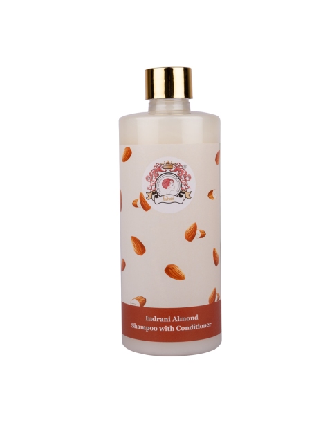 

Indrani Cosmetics Almond Shampoo With Conditioner - 500 ML, Brown