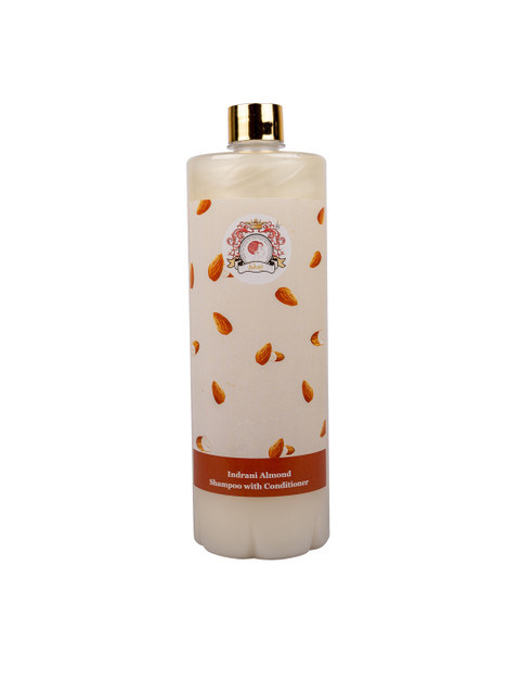 

Indrani Cosmetics Almond Shampoo With Conditioner 1L, Brown