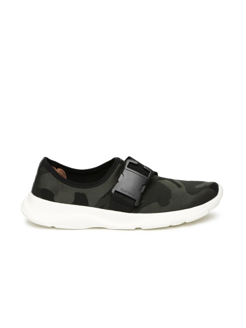 

Joy & Mario Men Green Slip-On Sneakers