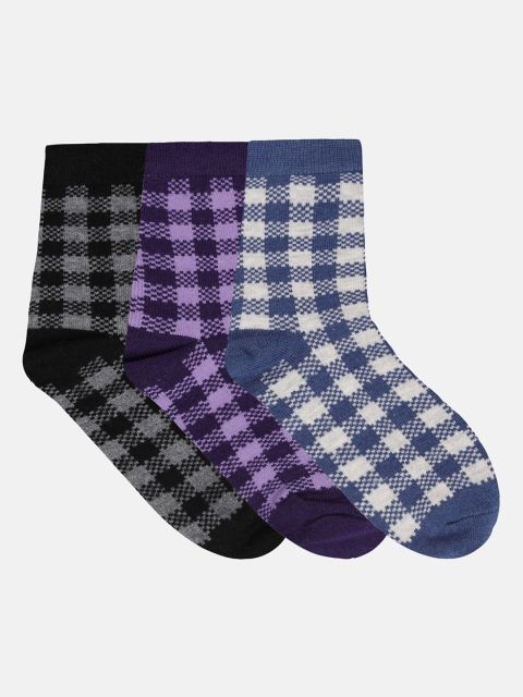 

N2S NEXT2SKIN Women Pack of 3 Assorted Above Ankle Length Socks