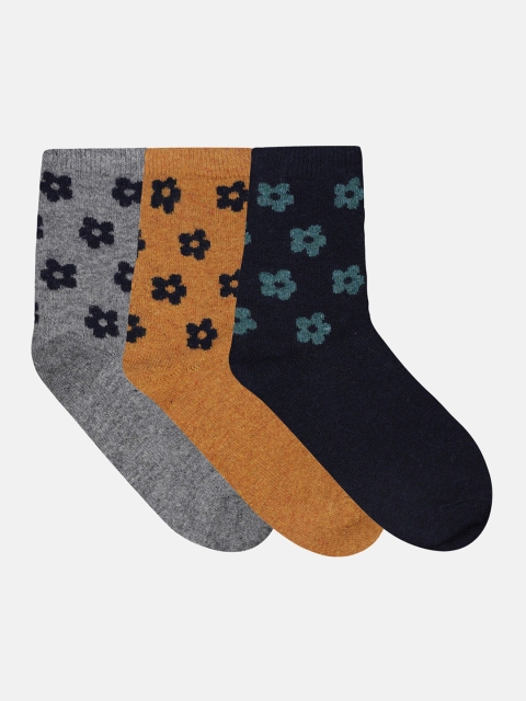 

N2S NEXT2SKIN Women Pack Of 3 Assorted Ankle Length Thumb Socks