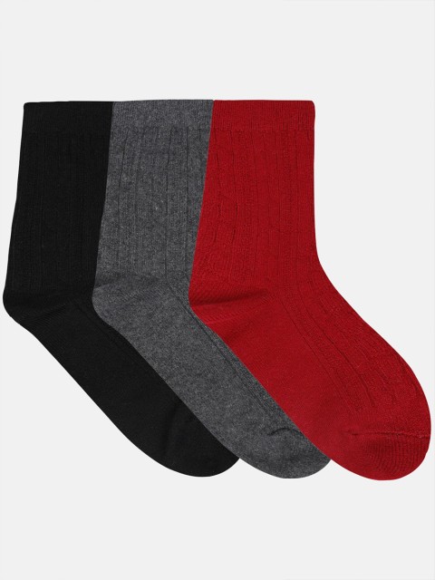 

N2S NEXT2SKIN Women Pack of 3 Above-Ankle Length Socks, Grey