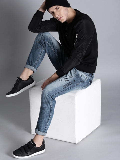 

Kook N Keech Men Blue Slim Fit Mid-Rise Clean Look Jeans