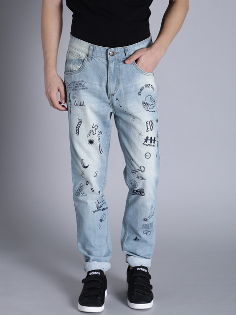 

Kook N Keech Men Blue Slim Fit Mid-Rise Clean Look Jeans
