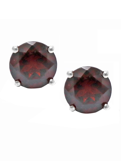 

HIFLYER JEWELS Red Contemporary Studs Earrings