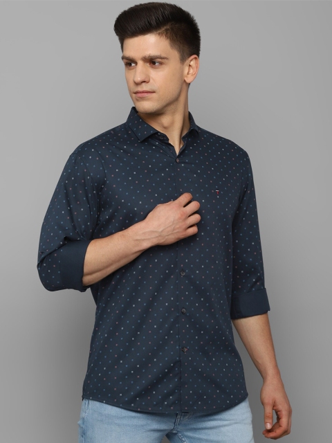 

Louis Philippe Sport Men Navy Blue Slim Fit Printed Casual Shirt