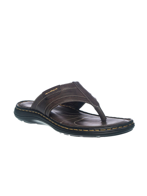 

Khadims Men Brown Comfort Sandals