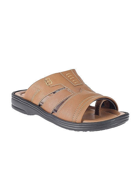 

Khadims Men Tan Comfort Sandals
