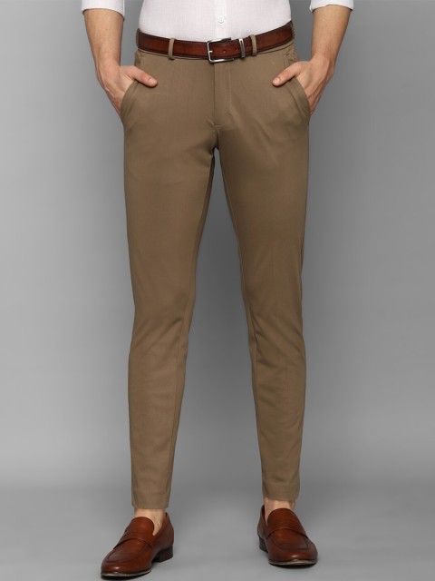 

Allen Solly Men Brown Slim Fit Trousers
