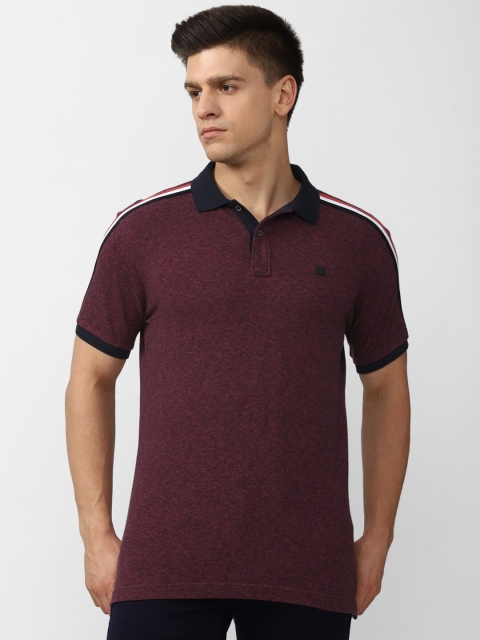 

Van Heusen Sport Men Maroon Polo Collar T-shirt