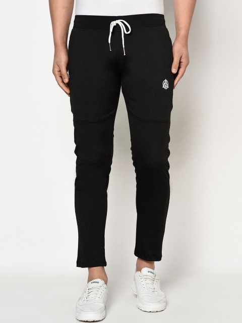 

JOLLY'S Men Black Solid Track Pants