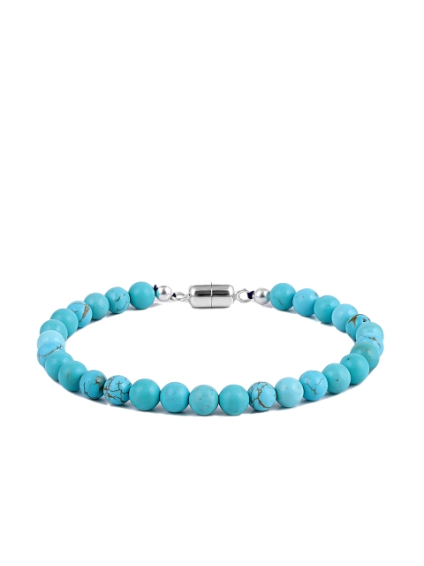 

LA SOULA Turquoise Blue Beaded Bracelet Rakhi