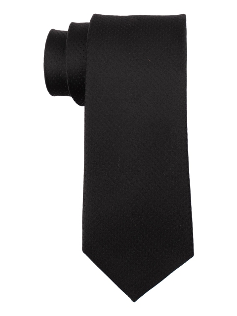 

The Tie Hub Men Black Ascot Tie