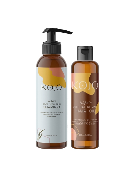 

KOJO Set Of 2 Off White Root Protection Combo