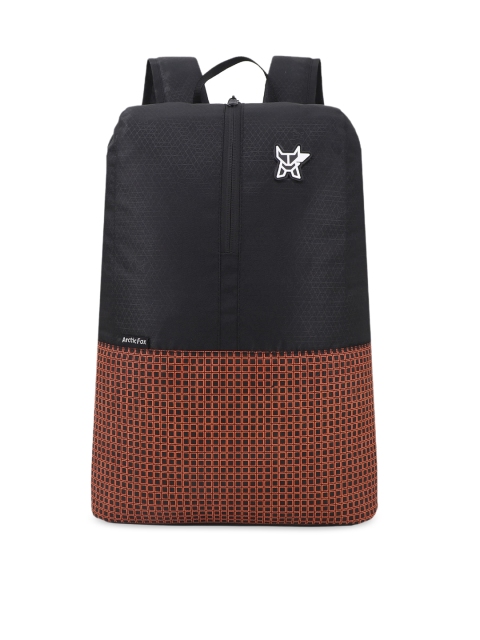 

Arctic Fox Unisex Kids Black Backpacks