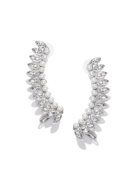 

Kazo Silver-Toned Quirky Ear Cuff