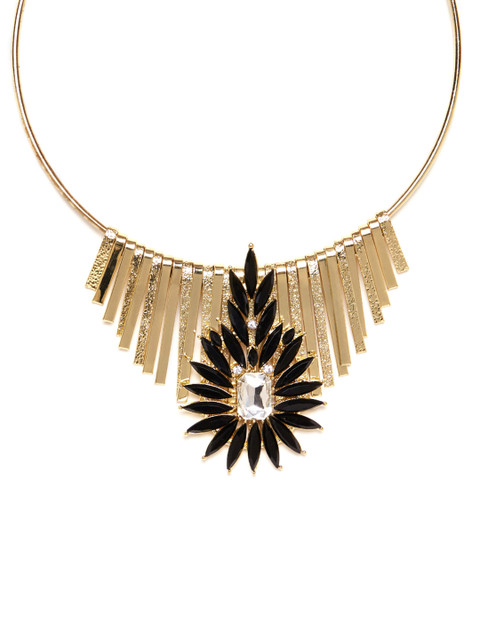 

Kazo Black & Gold-Toned Necklace