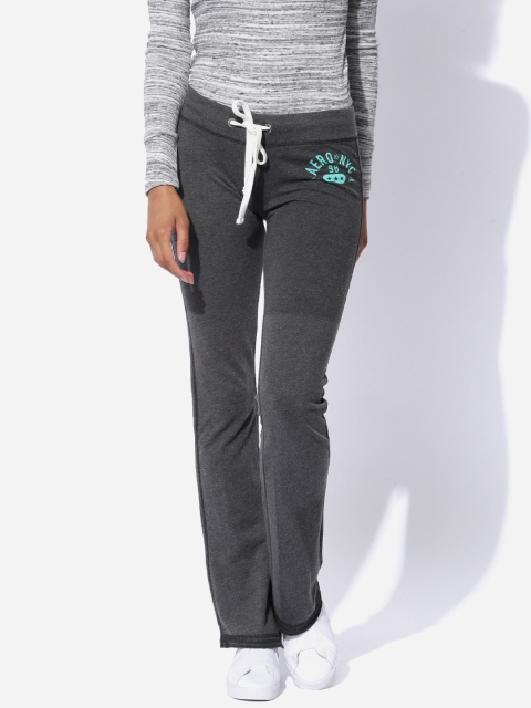 

Aeropostale Charcoal Grey Slim Fit Track Pants