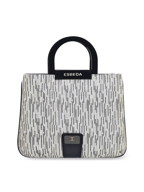 

ESBEDA Gold-Toned PU Shopper Tote Bag with Fringed