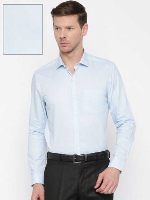 

CODE by Lifestyle Men Blue Solid Slim Fit Formal Shirt