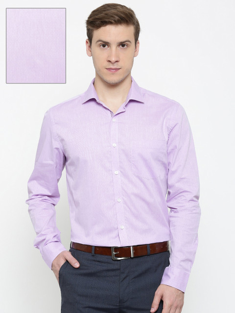 

CODE by Lifestyle Men Lavender Slim Fit Formal Shirt