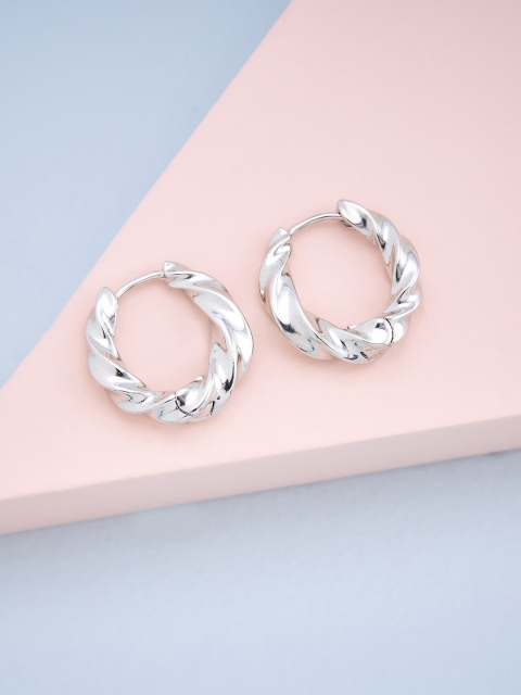 

Kushal's Fashion Jewellery Circular Hoop Earrings, Na