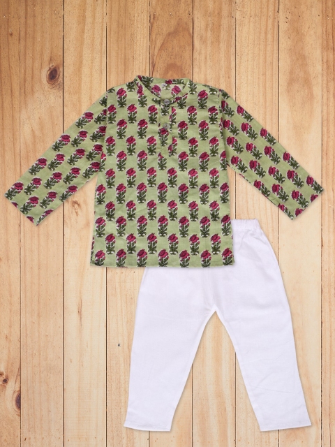 

Fashitale Unisex Kids Multi Clothing Set, Green