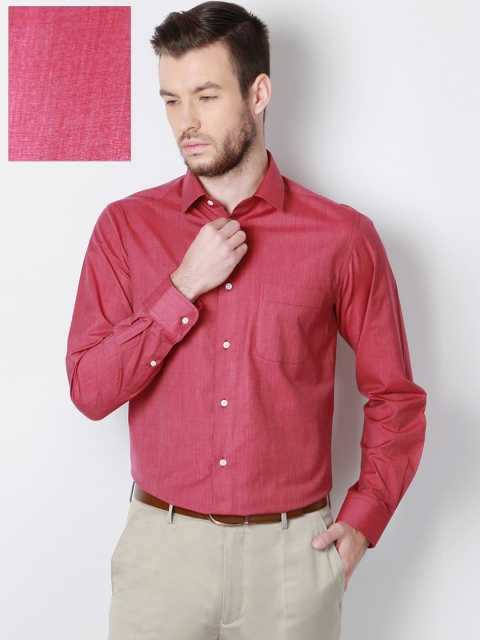 

Peter England Men Pink Nuvo Regular Fit Solid Formal Shirt