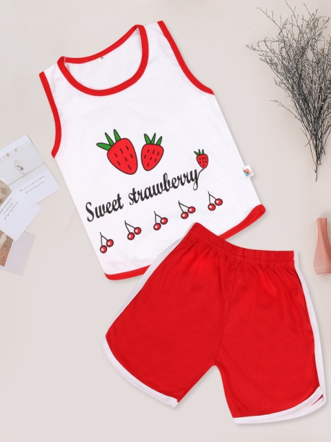 

Fashitale Unisex Kids Multi Clothing Set, Red
