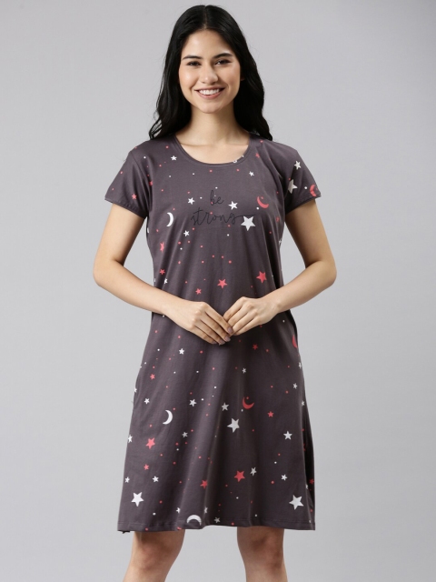 

GOLDSTROMS Grey Printed Nightdress