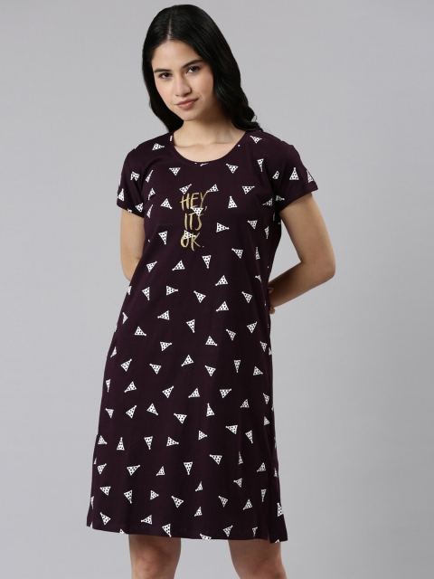 

GOLDSTROMS Magenta Printed Nightdress