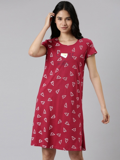 

GOLDSTROMS Red Printed Nightdress