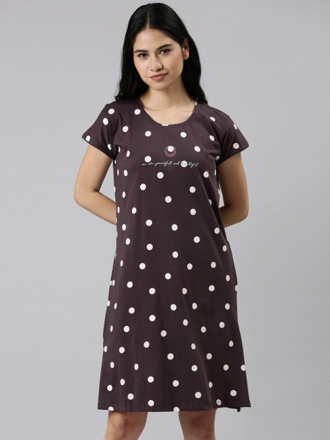 

GOLDSTROMS Charcoal Printed Nightdress