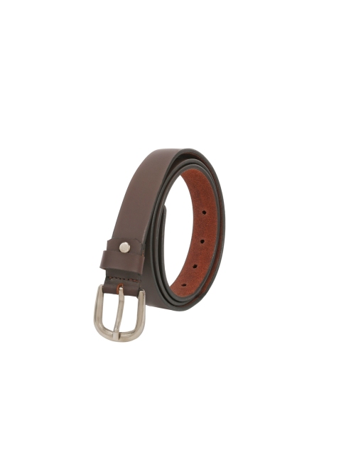 

Creature Men Brown Genuine Leather Belts