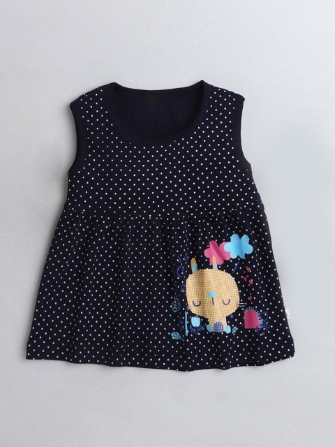

Hopscotch Navy Blue Dress