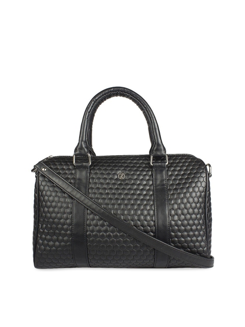 

OsaiZ Black Textured Duffel Bag