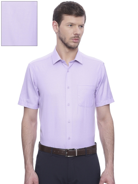 

Peter England Men Lavender Nuvo Regular Fit Solid Formal Shirt