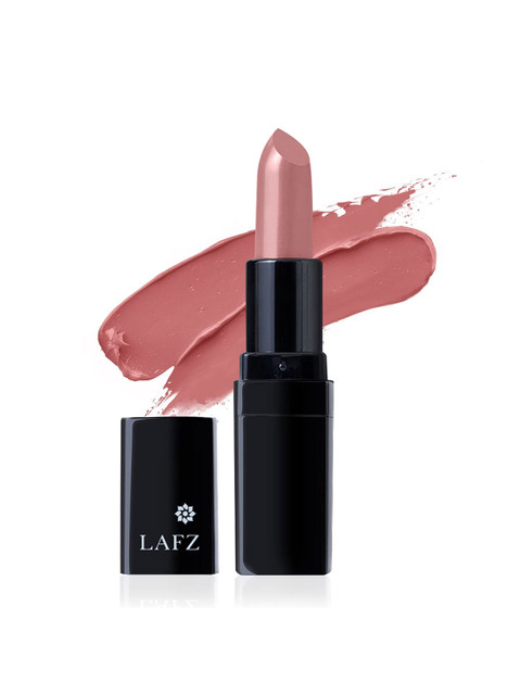 

LAFZ Vegan Velvet Matte Lipstick with Shea Butter & Vitamin E - Sheer Mauve, Brown