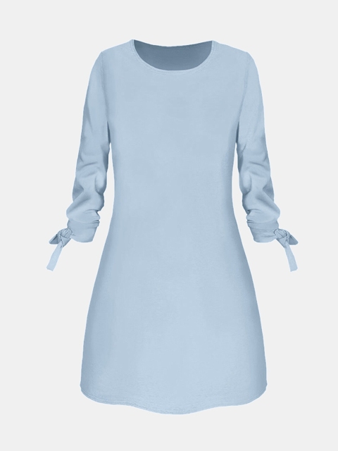 

URBANIC Blue A-Line Dress