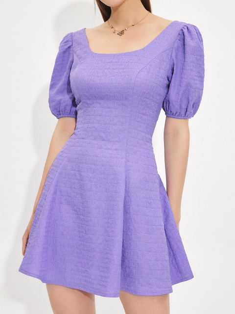 

URBANIC Purple Mini Dress