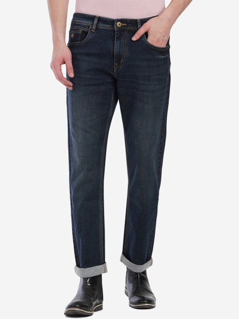 

Greenfibre Men Blue Narrow Straight Fit Light Fade Jeans