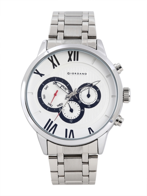 

GIORDANO Men White Multi-Function Analogue Watch C1004-22