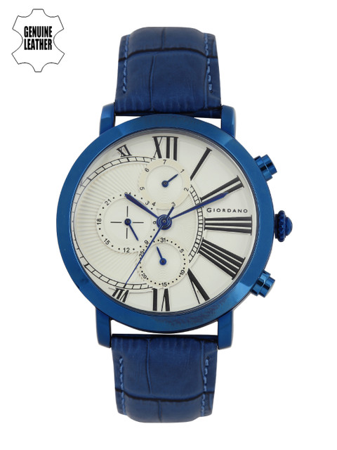 

GIORDANO Men Off-White Analogue Multi Function Watch C1000-04