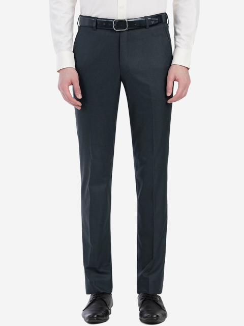 

JB STUDIO Men Grey Custom Slim Fit Trousers