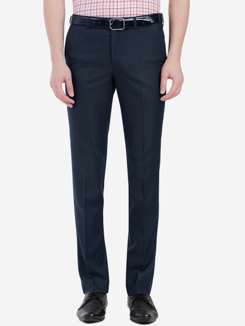 

METAL Men Blue Custom Slim Fit Trousers
