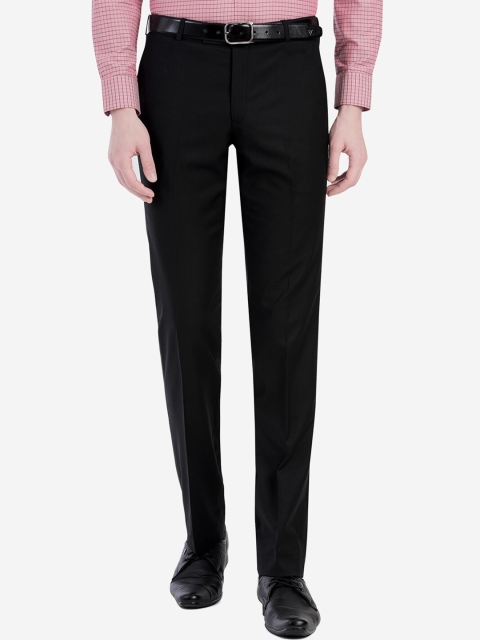 

METAL Men Black Custom Slim Fit Trousers