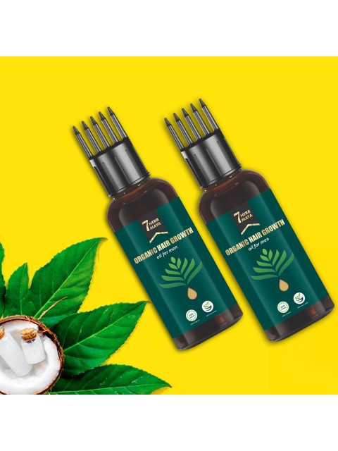 

7Herbmaya Organic Hair Growth Oil 100ml, Off white