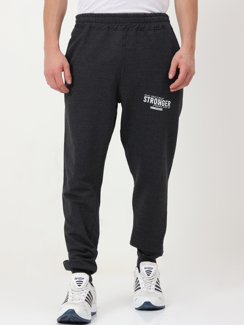 

Fleximaa Men Charcoal Solid Cotton Joggers